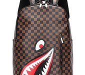 Mochila Leisure Shark de gran capacidad para hombre, ideal para viajes al campus (C1, grande)