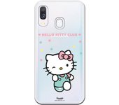 Funda original compatible con Samsung Galaxy A40 - Hello Kitty Club estrellitas