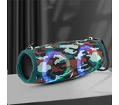 Portable Waterproof 100W High Power Bluetooth Speaker RGB Colorful Light Wireless Subwoofer 360 Stereo Surround TWS FM Boom Box