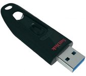 Memoria usb 3.0 sandisk 128gb cruzer ultra negro