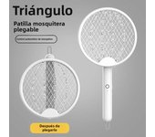 Foldable Electric Mosquito Killer Zapper Raqueta Mata Electrico USB Rechargeable Zanzare Mata Fly Tue Mouche de Anti Mosquitos