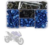 190PCS Motorcycle Windscreen Fairing Bolts Fastener Clip Screws Kit For SUZUKI GSXR 600 750 1000 K1 K2 K3 K4 K5 K6 K7 K8 K9 K10