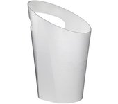 MONOUSO | Cubitera Reutilizable Durable SAN 1 botella Blanca (1 Ud)