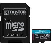 512GB MSDXC CANVAS GO PLUS 170R A2 U3 V30 CARD + ADAPT ER