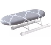 Portable Foldable Mini Ironing Board Heat Resistant Home Supplies Ironing Board Rack Metal Household Clothes Ironing Cover