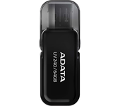 PENDRIVE ADATA UV240 64GB USB2.0 NEGRO AUV240-64G-RBK