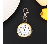 Pocket Watches Nurse Pocket Watch Keychain Fob Clock with Battery Doctor Medical Vintage Watch Gift