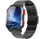 Nuevo reloj inteligente con Bluetooth, llamadas, triple protección, para exteriores, resistente al agua, monitorización de la frecuencia cardíaca y el azúcar en sangre, reloj deportivo con podómetro