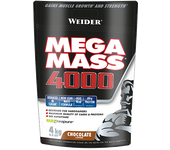 Mega Mass 4000 4Kg Weider gainer subidor de peso con proteinas carbohidratos y creatina creapure de la mas alta calidad