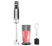 PowerGear 1500 XL Cream Batidora De Mano 1500 W Pie Extralargo 4 Hojas Recubrimiento De Titanio Engranaje De Metal.