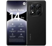 Xiaomi redmi note 14 pro 5g smartphone pantalla amoled 6.67” - 8gb - 256gb - camara principal 200mp - bateria 5110mah - hypercharge 45w - color negro