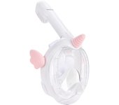 Máscara de natación para niños antivaho, impermeable, de silicona, para niños de 3 a 12 años, respiración completamente seca.