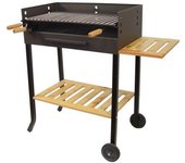 Barbacoa parrilla inox IMEX EL ZORRO inox con ruedas 71450