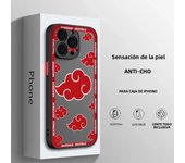 Anime N-Narutos Akatsukis Itachis Phone Case For iPhone 15 14 13 12 11 XS Mini Pro Max XR X Matte Frosted Translucent Cover