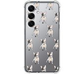 Tumundosmartphone Funda Silicona Antigolpes para Samsung Galaxy S25 5G diseño Perros 12 Dibujos