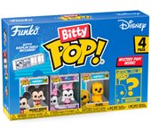 Blister 4 figuras Bitty POP Disney MickeyFigura  Coleccionable - Idea de Regalo- Mercancia Oficial - Juguetes para Niños y Adultos - Movies Fans - Muñeco para Coleccionistas y Exposición