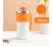 510ml Stainless Steel Thermos Coffee Bottle Leak-proof Vacuum Flask Insulated Cup