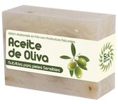 Solnatural Jabón de Aceite de Oliva 100g - Elaborado en Frío - Nutritivo para Pieles Sensibles