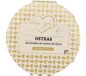 Ostras ahumadas en aceite de oliva Alma Galega 115gr