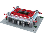 Feooe DIY 3D Puzzle Football Field Model Building Stadium Assembly Toys