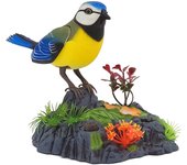 Sound Voice Control Electric Bird Pet Toy Electric Simulation Induction Bird Cage Birdcage Toy