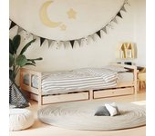 vidaXL Estructura de cama para niños con cajones madera pino 80x200 cm