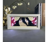 Anime Cartoon Night Lights LED Son Goku Vegeta Dabi Tanjirou Albedo Color Changing Desk Lamp Satoru Gojo Action Figure Toys