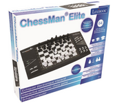 Ajedrez electrónico Chessman Elite con cuatro estilos de juego diferentes. 40.50x35x8 cm (Lexibook)