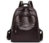 Mochila de cuero de alta calidad para mujer, mochila informal para estudiantes, mochila de viaje de gran capacidad, mochilas escolares para chicas adolescentes