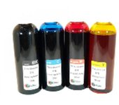 Tinta Universal Compatible para impresoras EPSON. 4 X 100ML (Negro+Cyan+Magenta+Amarillo)