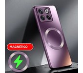 Luxury AG Matte Silicone Hard Case For Oneplus 11 10T Frosted Phone Magnetic Wireless Charging Case