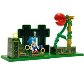 Sonic Playset con Figura 6 cm Jakks 418874 Juguetes JAKKS