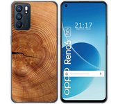 Funda Silicona para Oppo Reno 6 5G diseño Madera 04 Dibujos