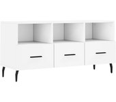 vidaXL Mueble de TV madera contrachapada 102x36x50 cm, Mueble de Salon, Mueble TV, Mueble TV salon, Mesa de TV, Mueble tele