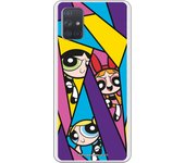 Funda original compatible con Samsung Galaxy A71 - P Girls Escondidas Mosaico