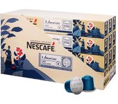 3 Americas Nescafé. 120 cápsulas de Aluminio (12 tubos de 10 cafés)  Formato ahorro