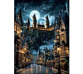 Harry Potter 5D DIY Diamond Painting Cross Stitch 2024 Hogwarts Castle Mosaic Embroidery Rhinestones Home Decor Kids Gift