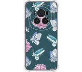 Tumundosmartphone Funda Silicona Antigolpes para Huawei Honor Magic 6 Pro 5G diseño Flores 10 Dibujos