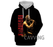 CAVVING 3D Printed  NIN Nine Inch Nails Band   Hoodies Hooded Sweatshirts Harajuku Tops Clothing for Women/men