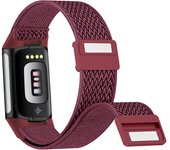 Wave Nylon Magnetic Strap for Fitbit Charge 6 Band Elastic Watchband Wristband for Fitbit Charge 5 Band
