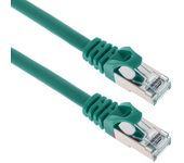 Cable de red ethernet Cat. 6a FTP de 3 m de color verde - BeMatik