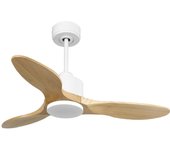 Ventilador de techo Reversible Termostato Wifi Motor DC Techos Inclinados Mando a Distancia Hypersilence Memoria