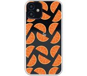 Funda compatible con iPhone 12 Mini - Patron naranjas