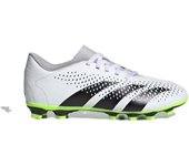 Botas de Futbol Adidas Predator Accuracy para niños en color blanco