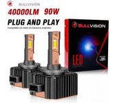 D1S Led Headlight D3S Canbus Bulbs CSP D4S D5S D2S D8S Led 40000LM 90W Super Bright D1R D4R D2R D3R Car Lamp D Series Lamp