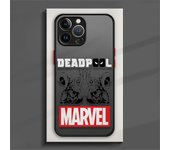 Phone Case for Samsung Note 20 Ultra 10 Plus S23 S22 S21 S20 FE S10E S10 Matte Funda Deadpool Marvel
