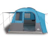 vidaXL Tienda de campaña de coche para 4 personas impermeable azul