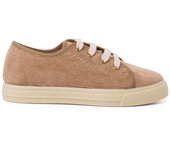 Pisamonas zapatillas pana cordones suela ancha niños