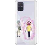 Funda original compatible con Samsung Galaxy A71 - Rick y Morty Rayo