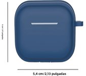Silicone Earphone Case For Airpods 4 Case Headphones Cover Earbud Case Dustproof Protective Case For Apple Airpods 4 Accessories